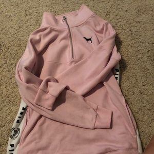 Pink hoodie